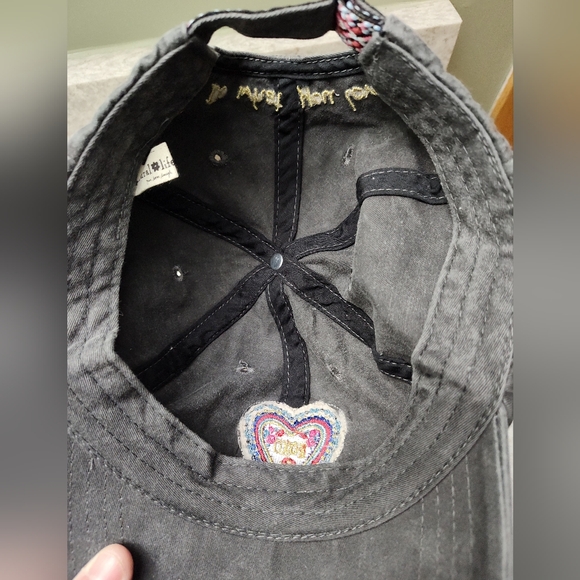 Natural Life "Do What You Love" baseball cap With Heart Patch XOXO - Picture 4 of 5